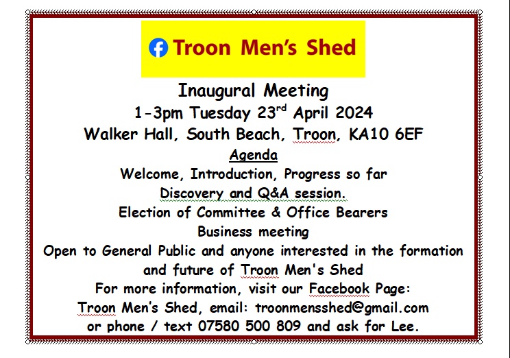 Inaugural Meeting