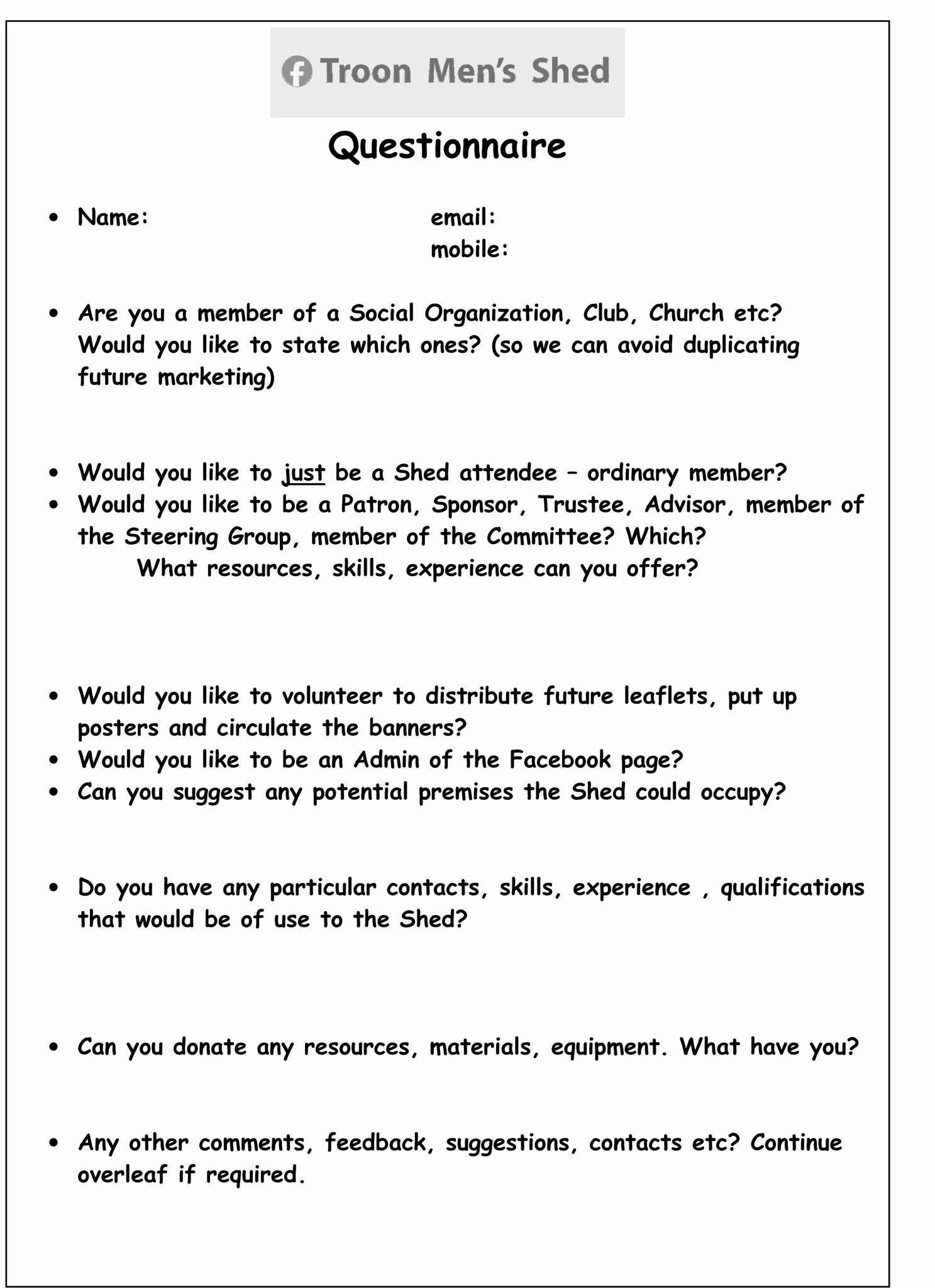 Questionnaire