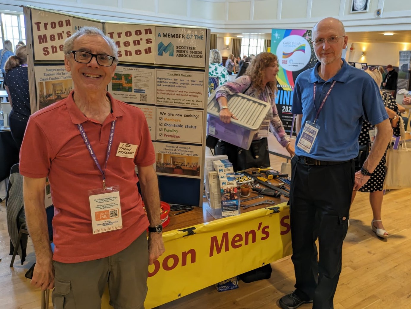 Promoting Troon Men’s Shed